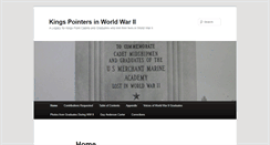 Desktop Screenshot of kingspointww2.org